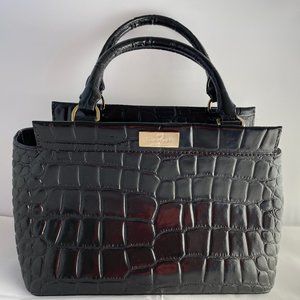 Kate Spade Crocodile Elissa Bristol Drive Handbag